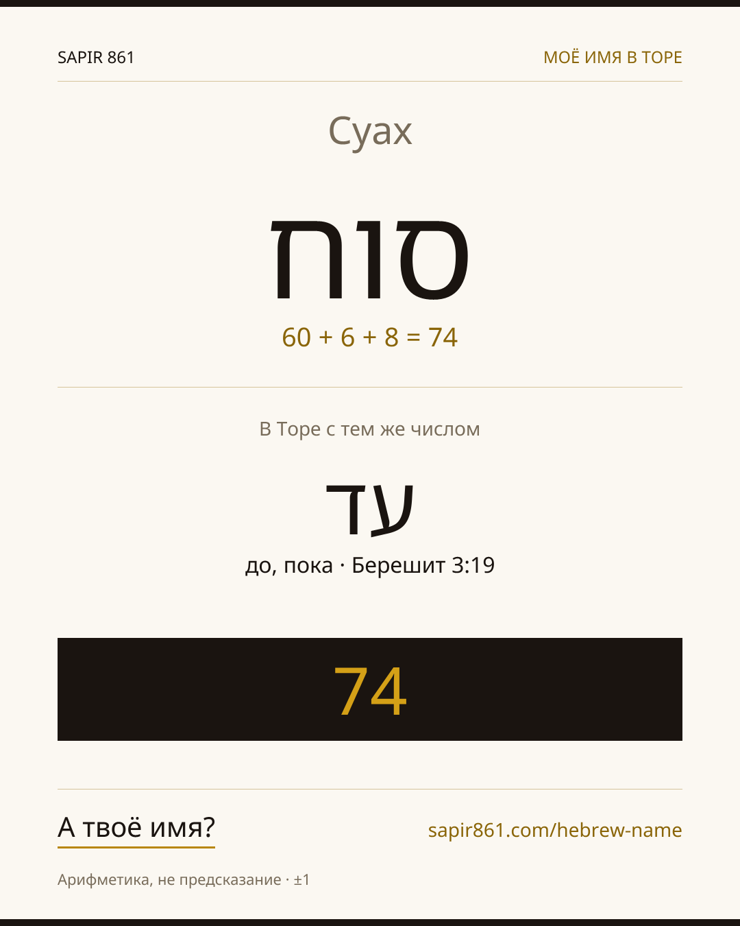 Суах — סוח