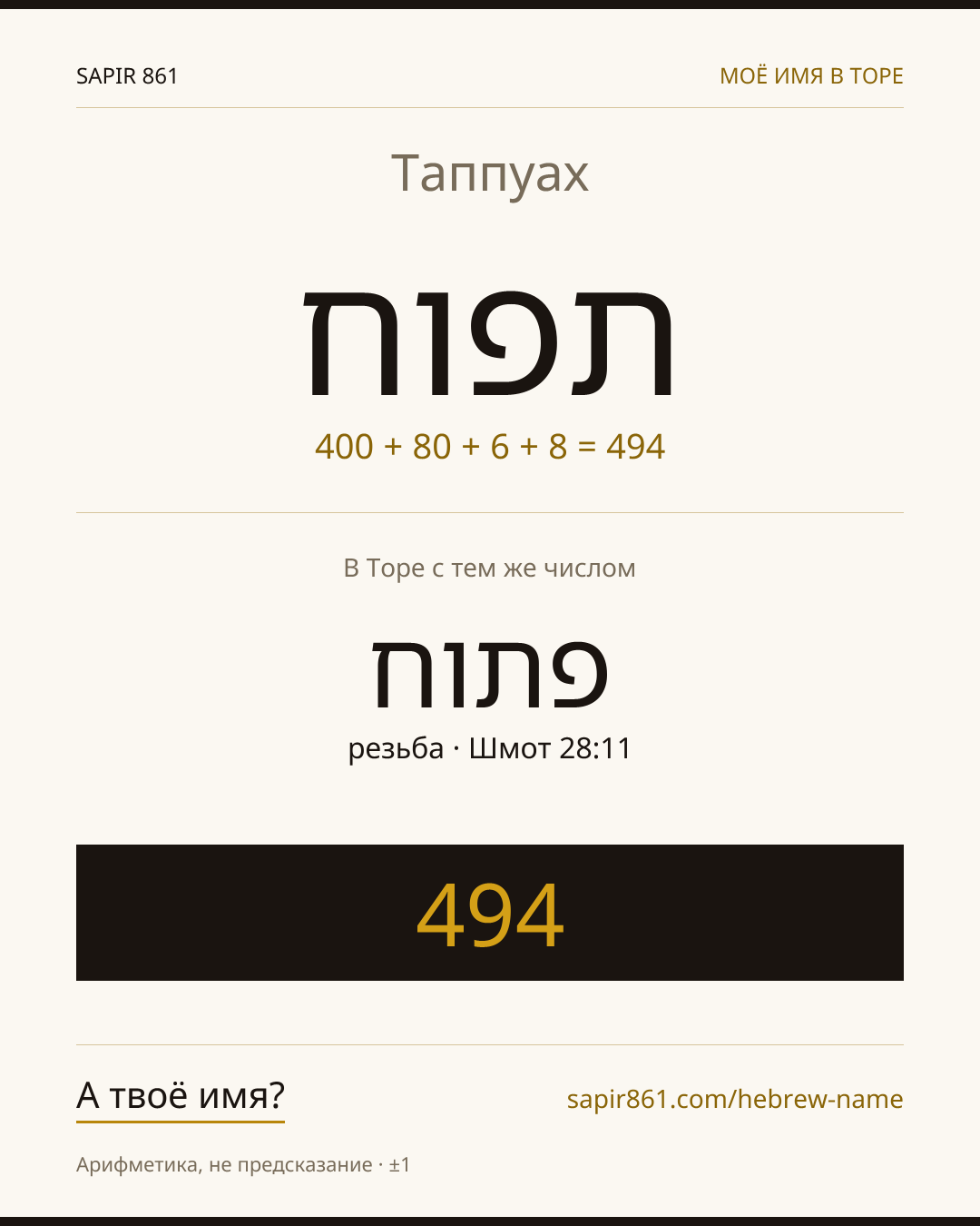 Таппуах — תפוח