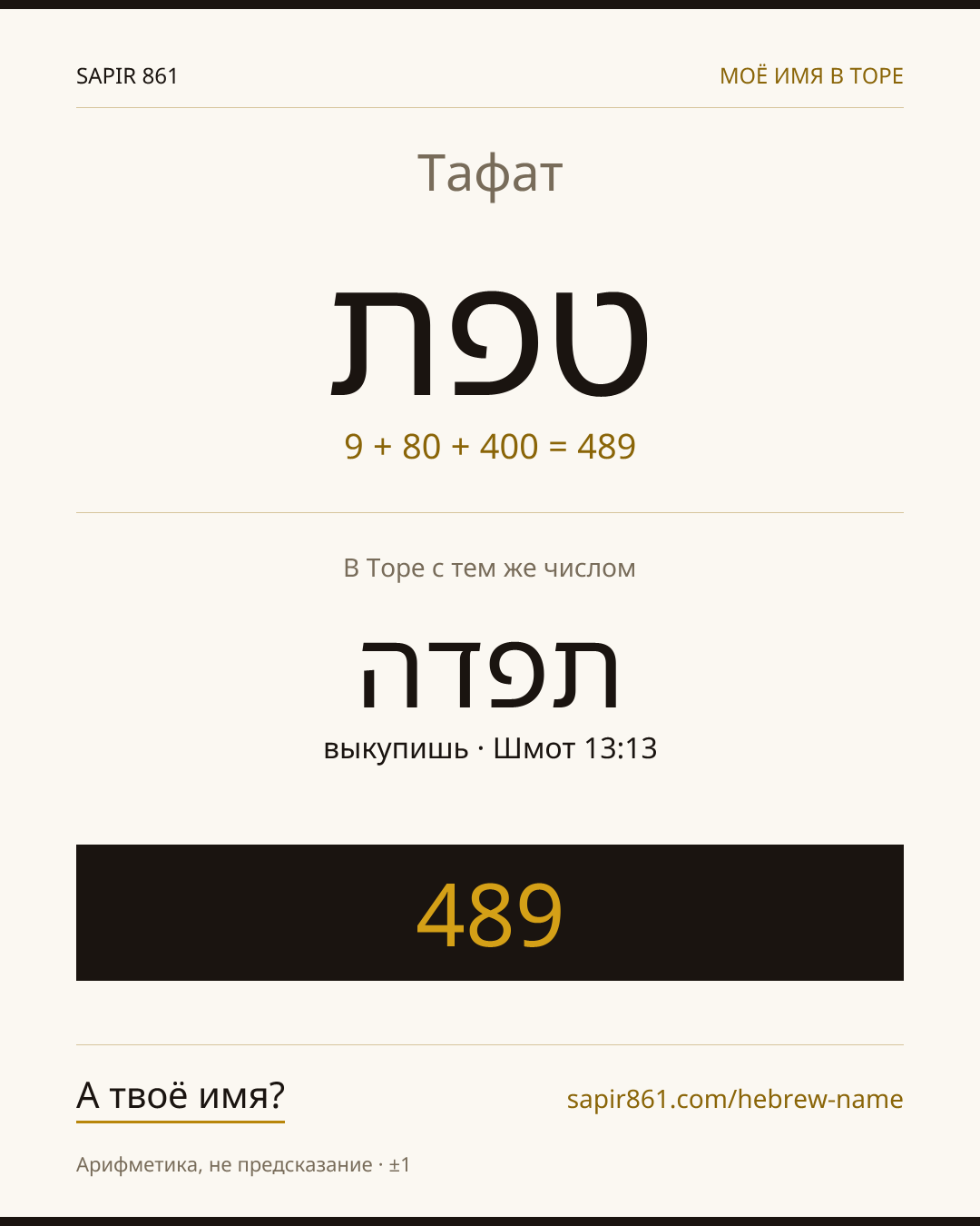 Тафат — טפת