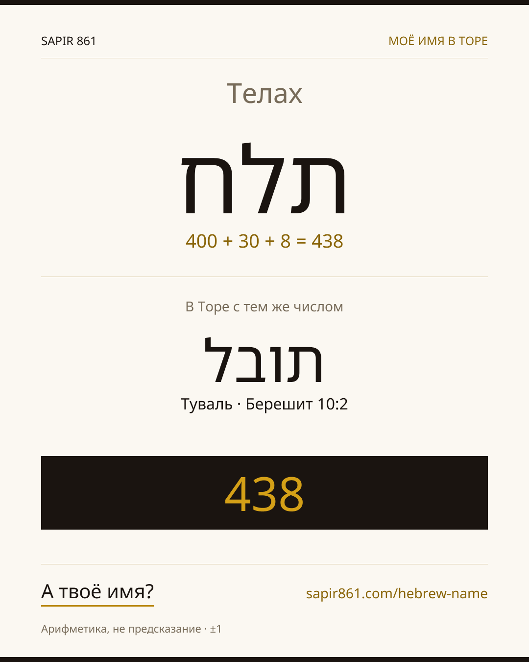 Телах — תלח