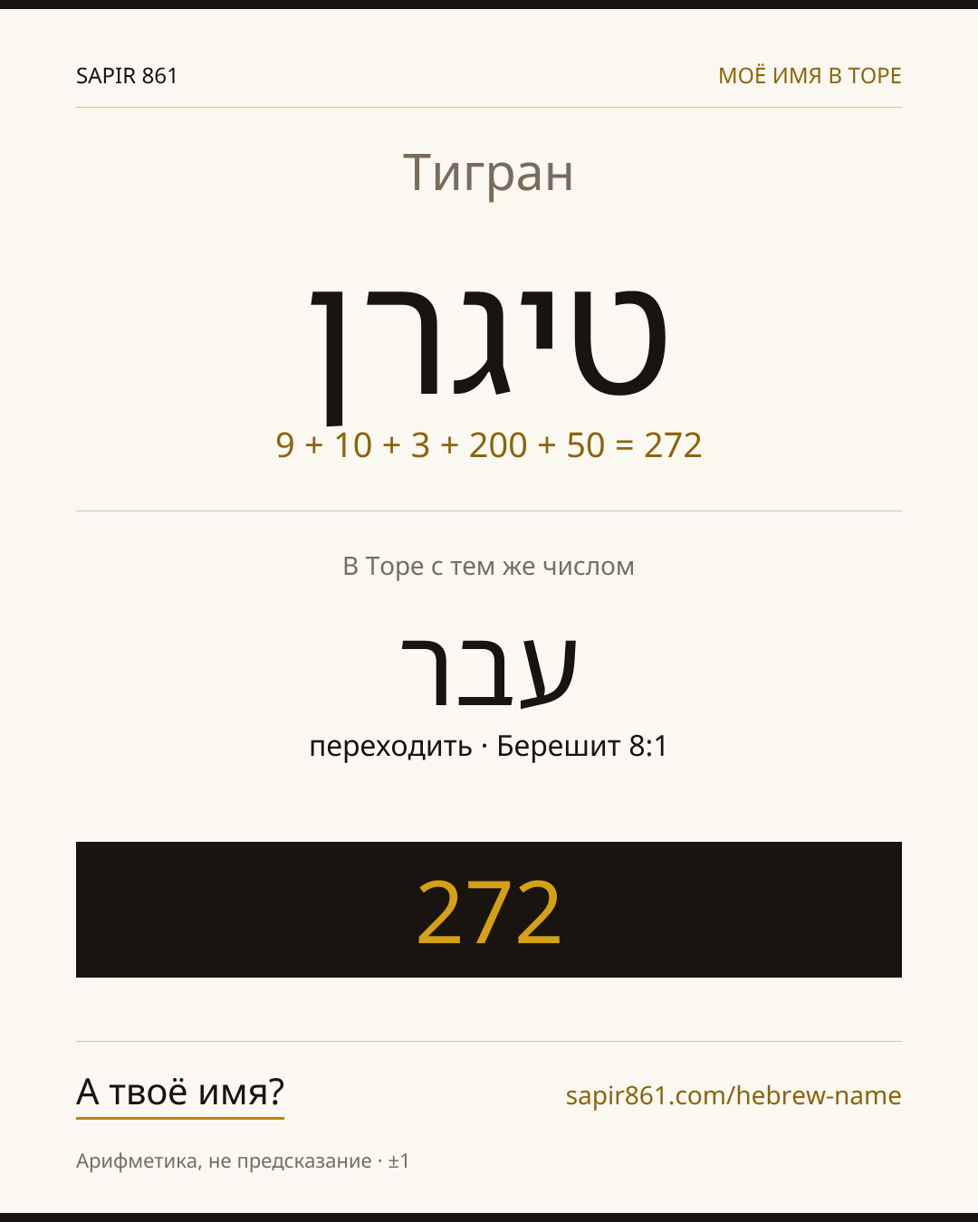 Тигран — טיגרן