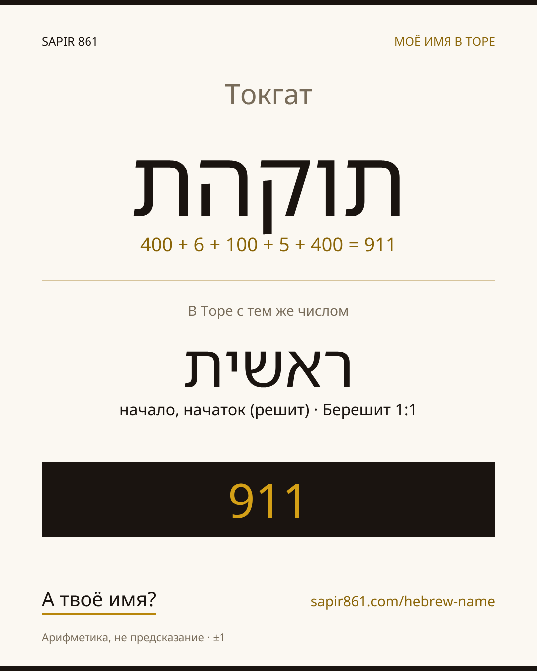 Токгат — תוקהת