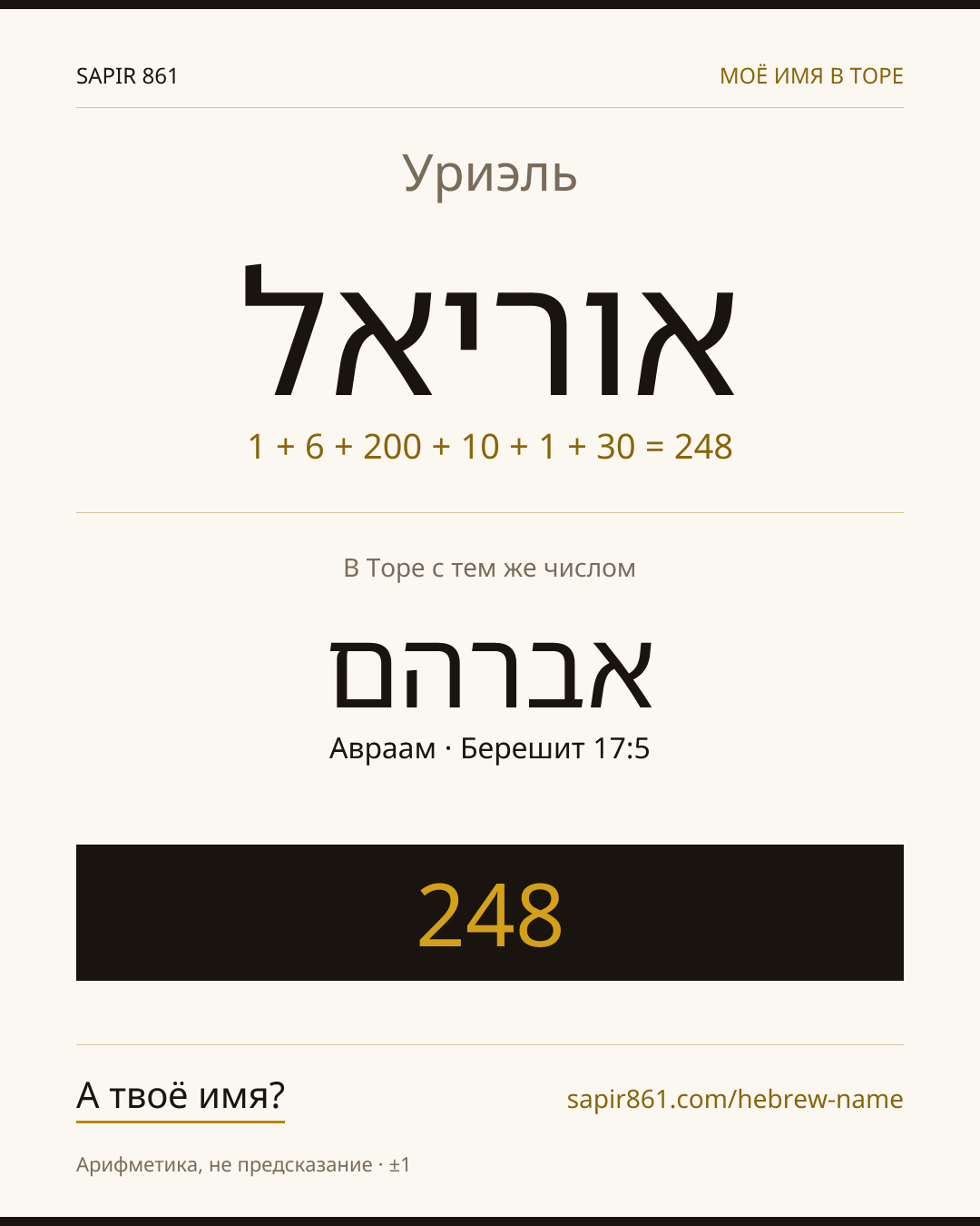 Уриэль — אוריאל