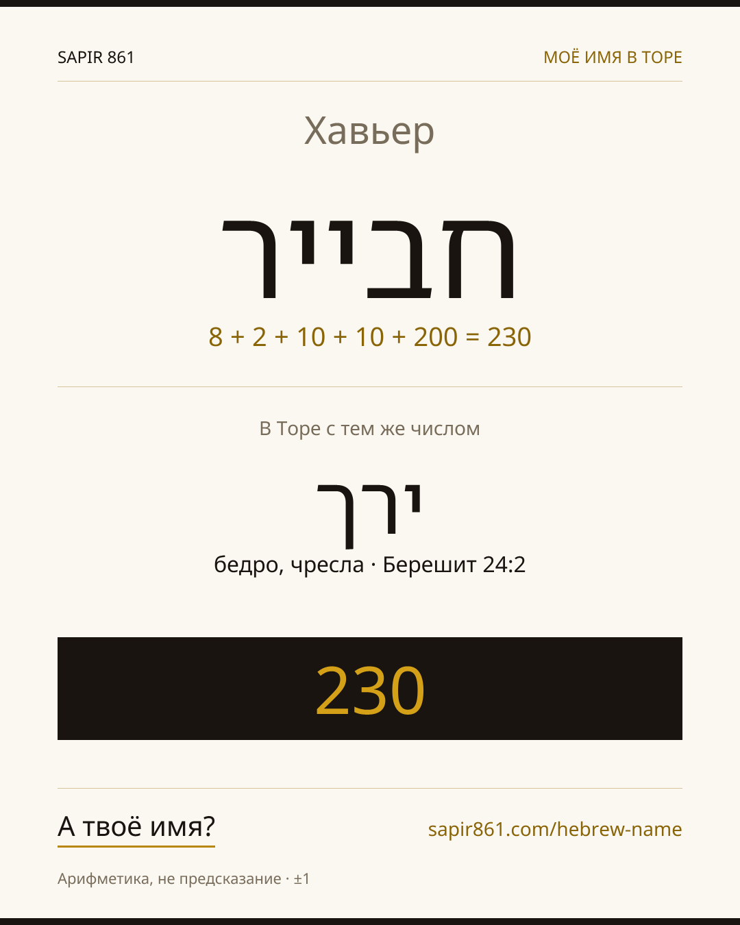 Хавьер — חבייר
