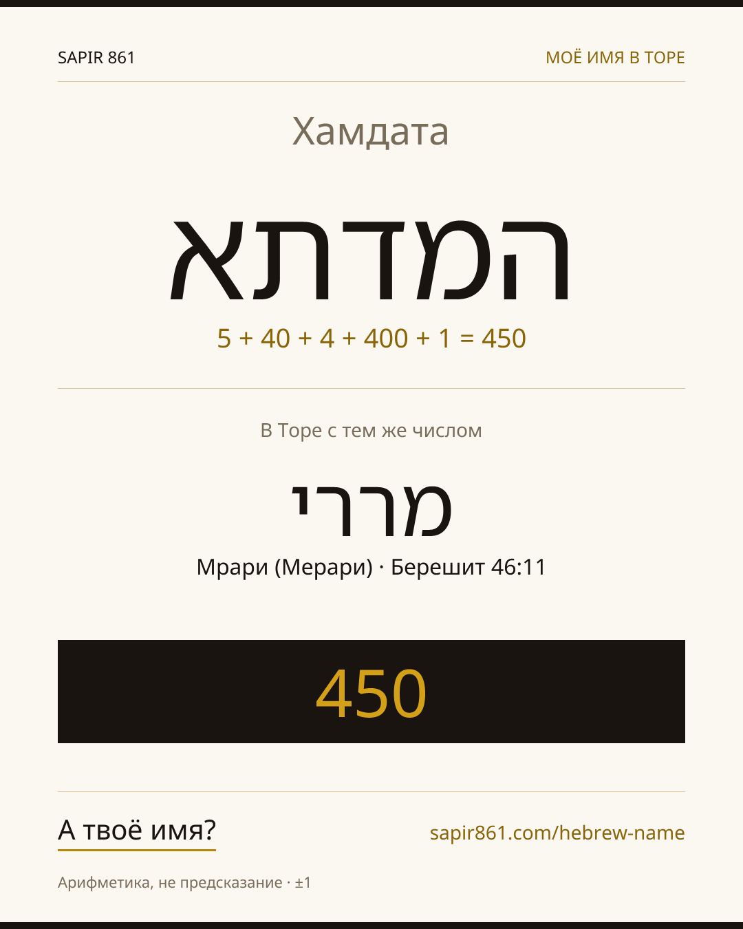 Хамдата — המדתא