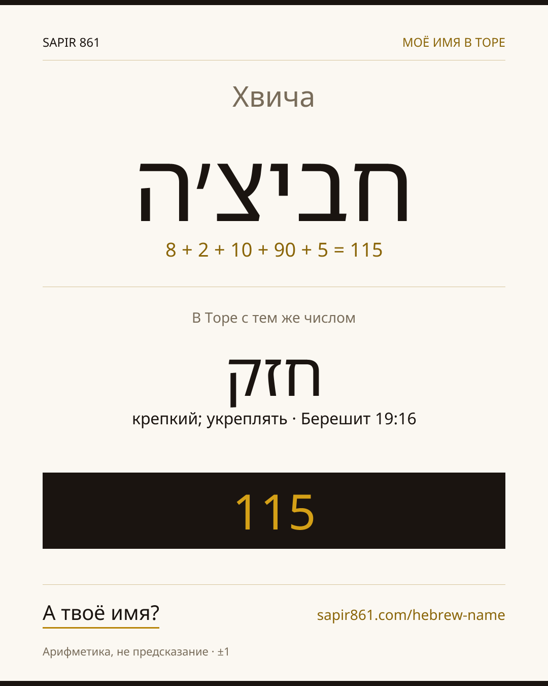 Хвича — חביצ׳ה