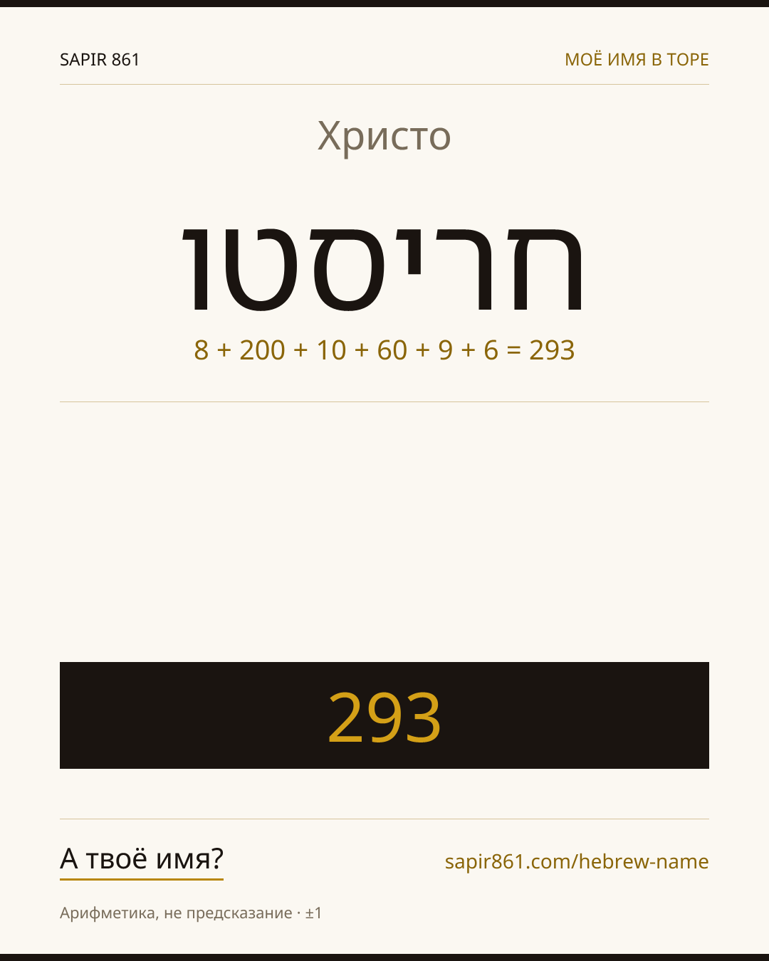 Христо — חריסטו