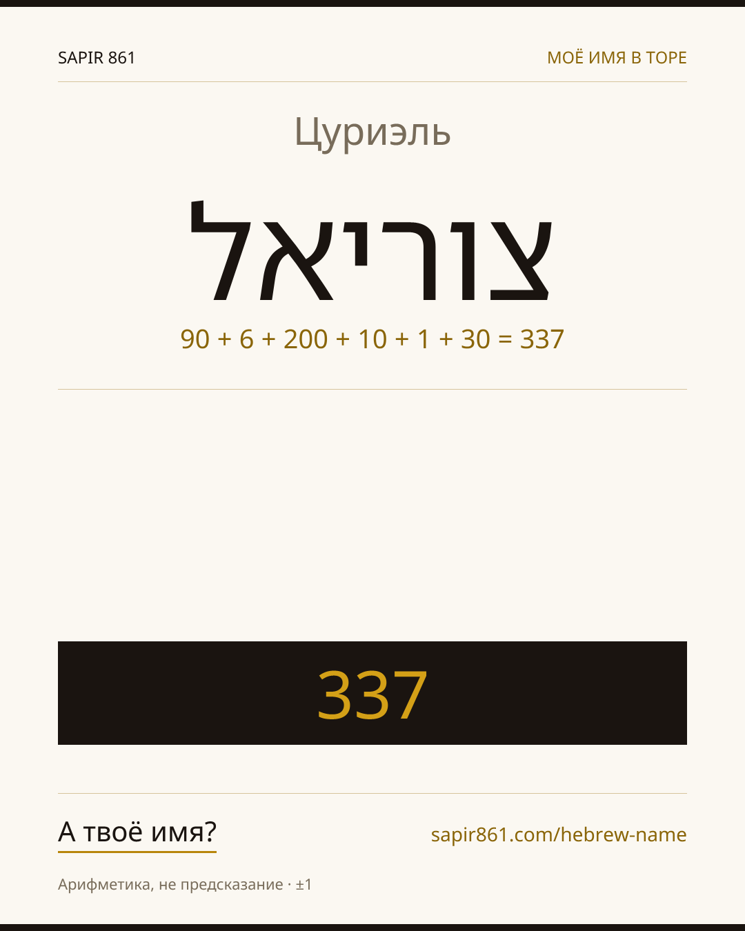 Цуриэль — צוריאל
