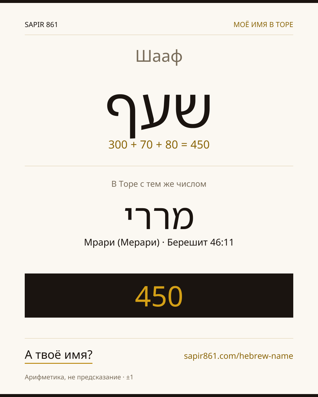 Шааф — שעף