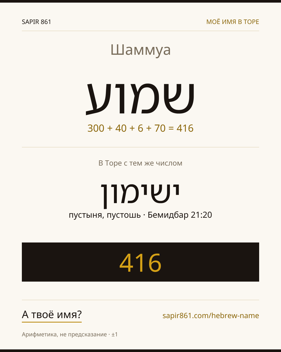 Шаммуа — שמוע