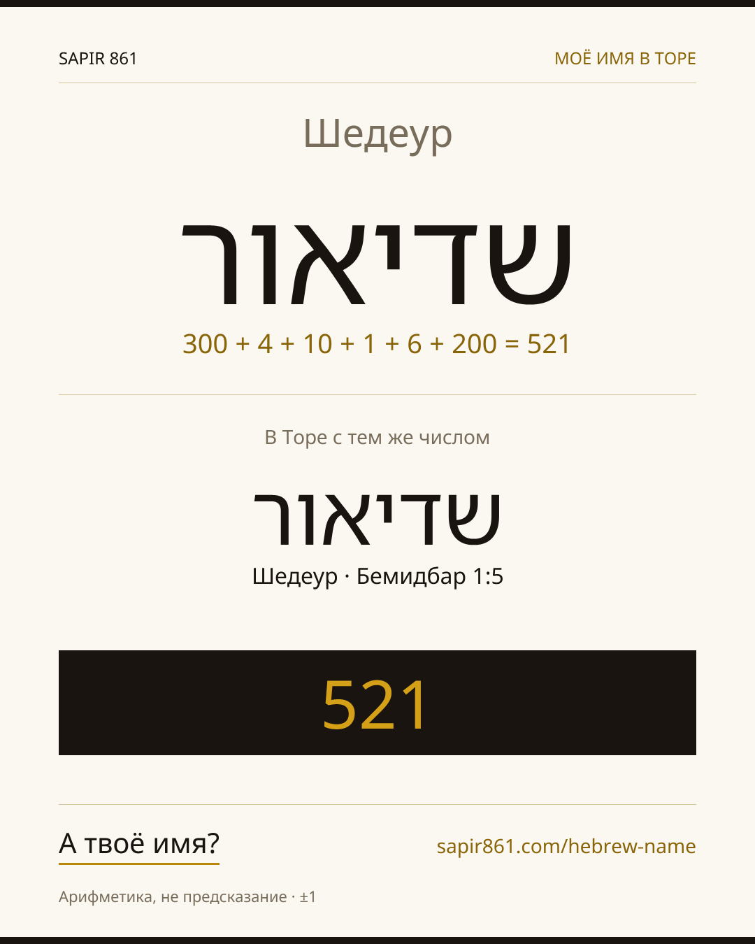 Шедеур — שדיאור