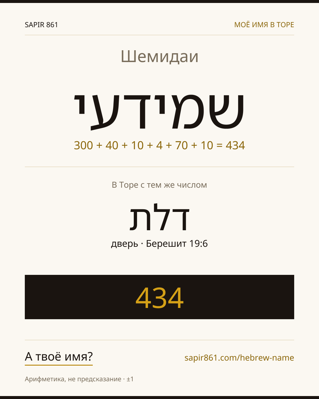 Шемидаи — שמידעי