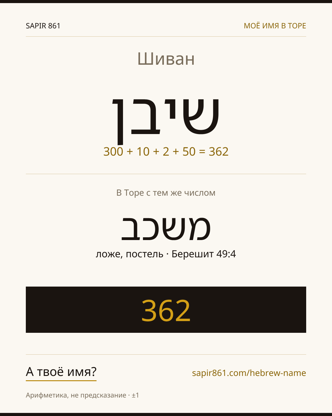 Шиван — שיבן