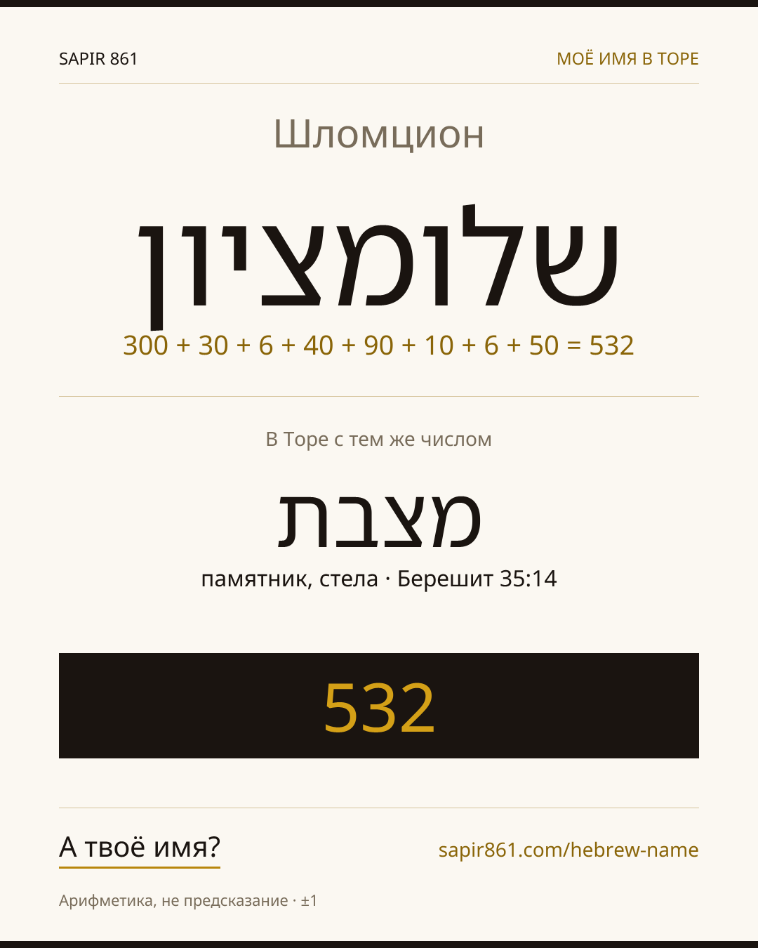 Шломцион — שלומציון