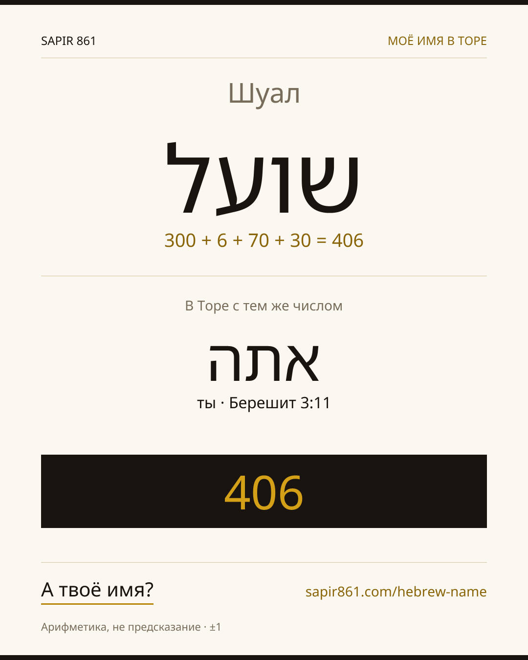 Шуал — שועל
