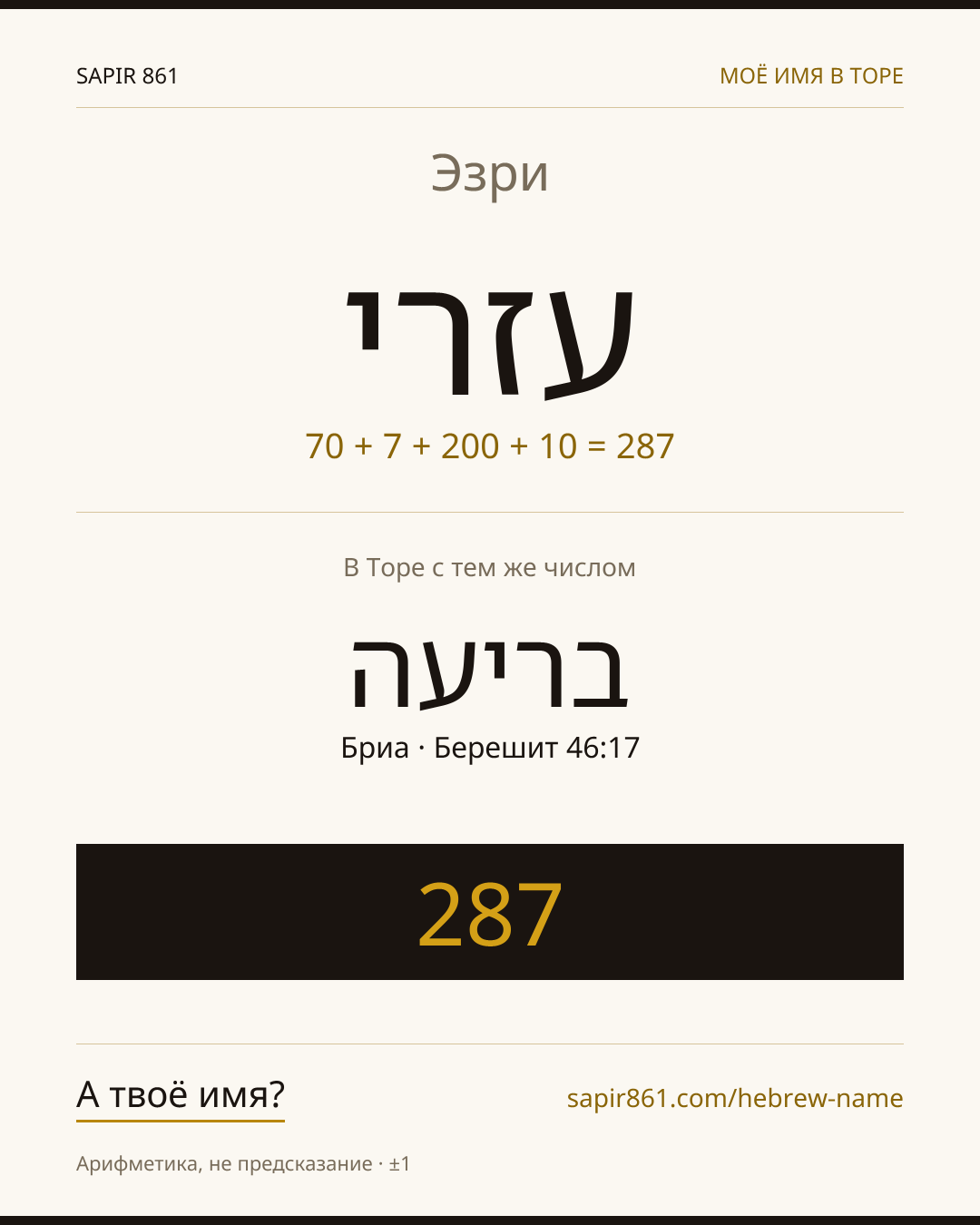 Эзри — עזרי