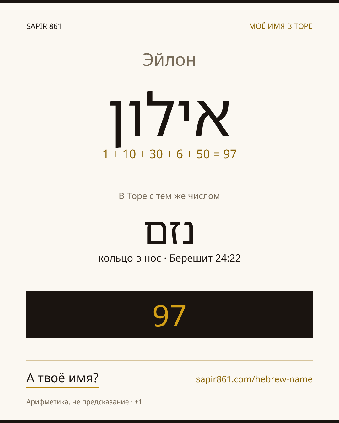 Эйлон — אילון