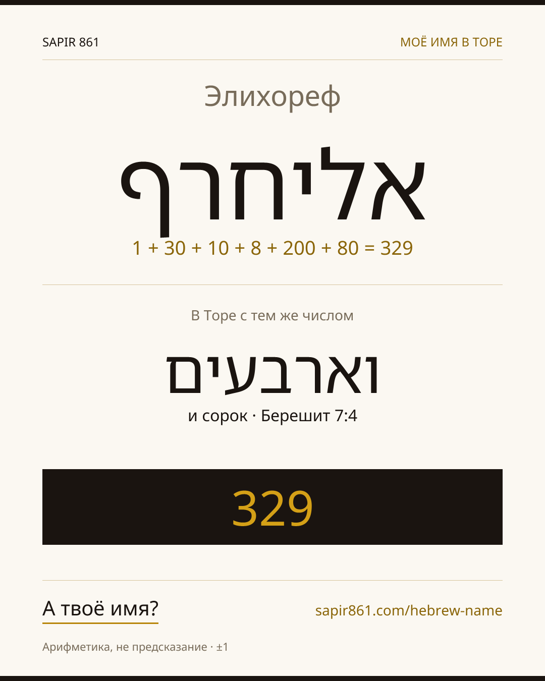 Элихореф — אליחרף