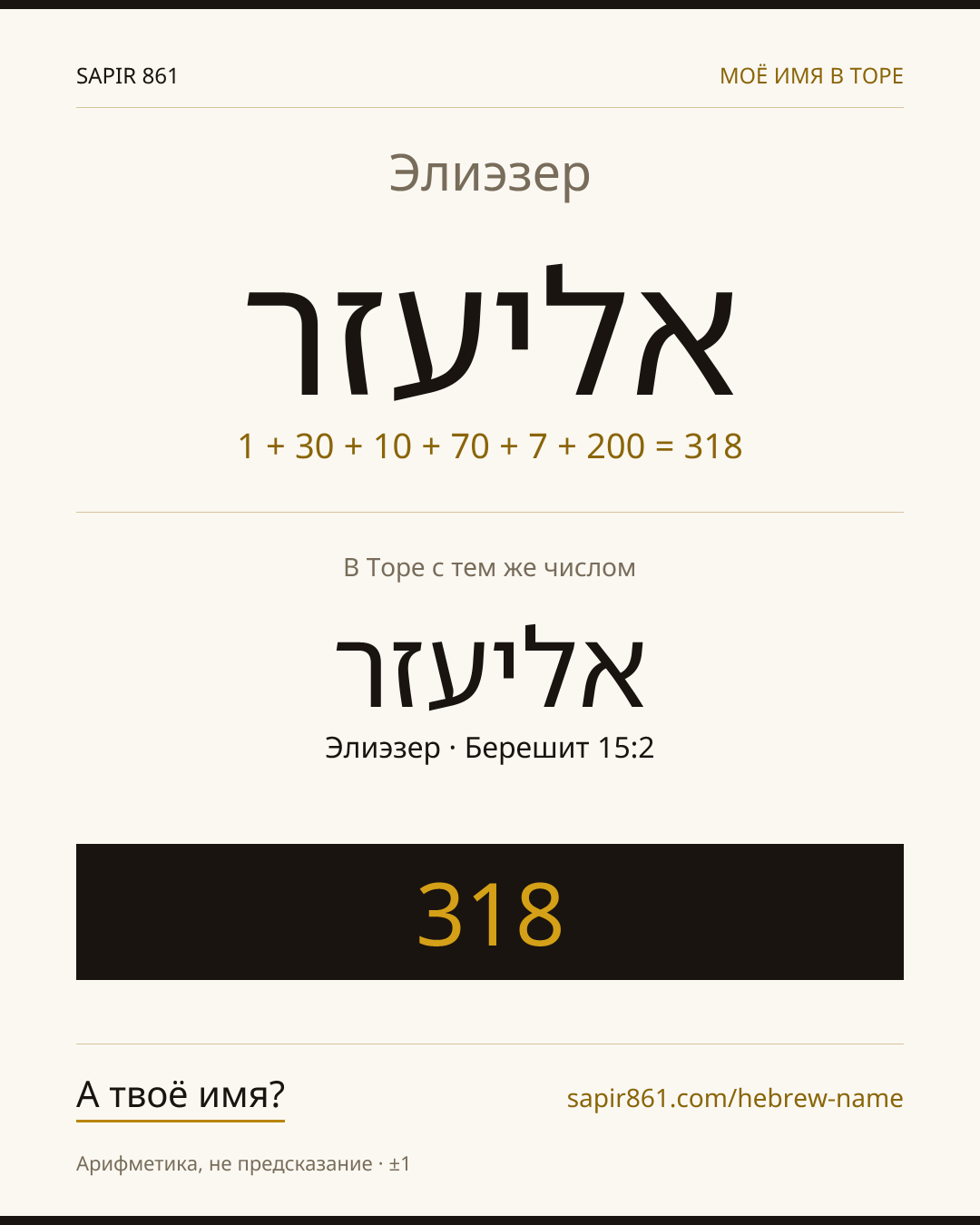 Элиэзер — אליעזר