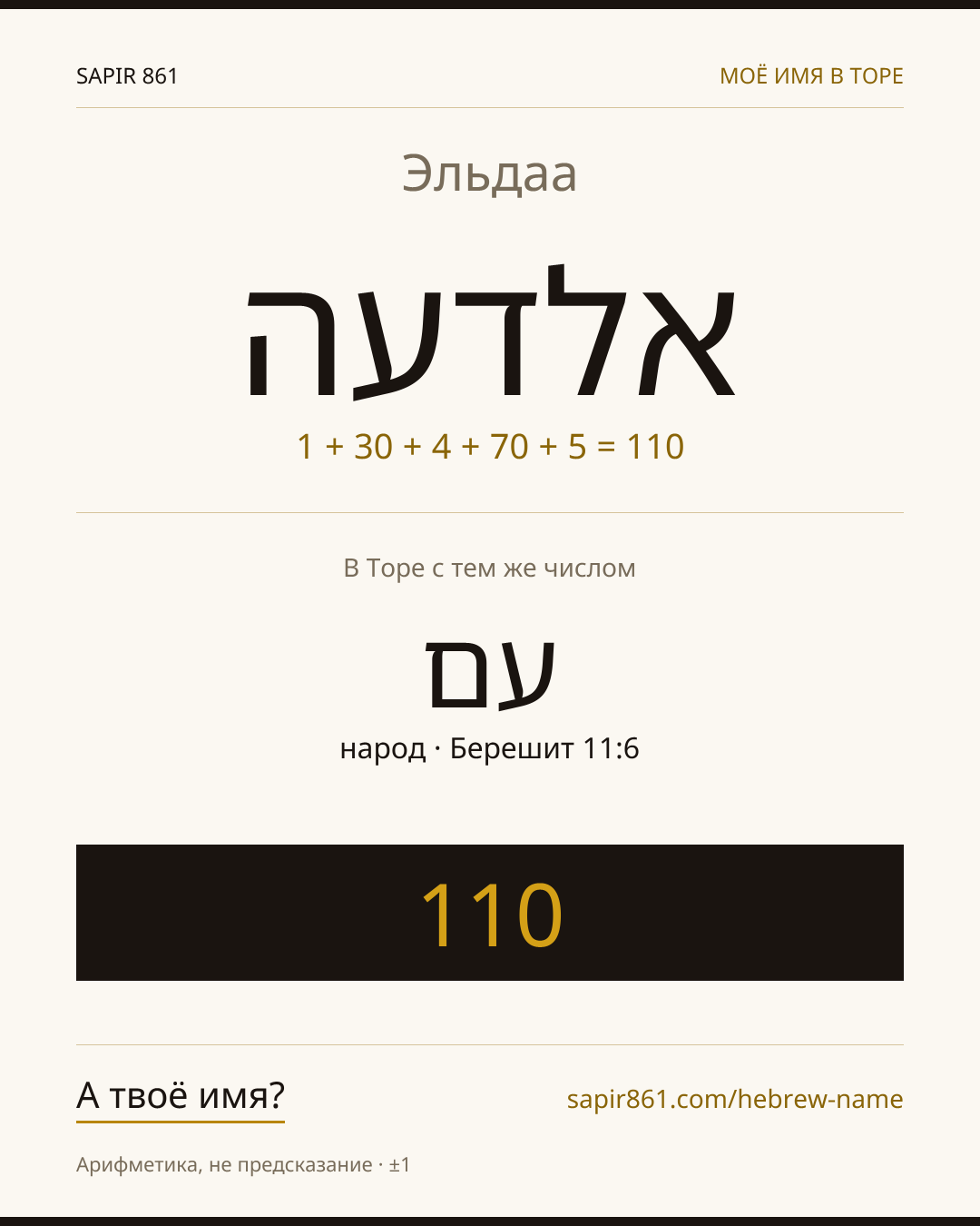 Эльдаа — אלדעה