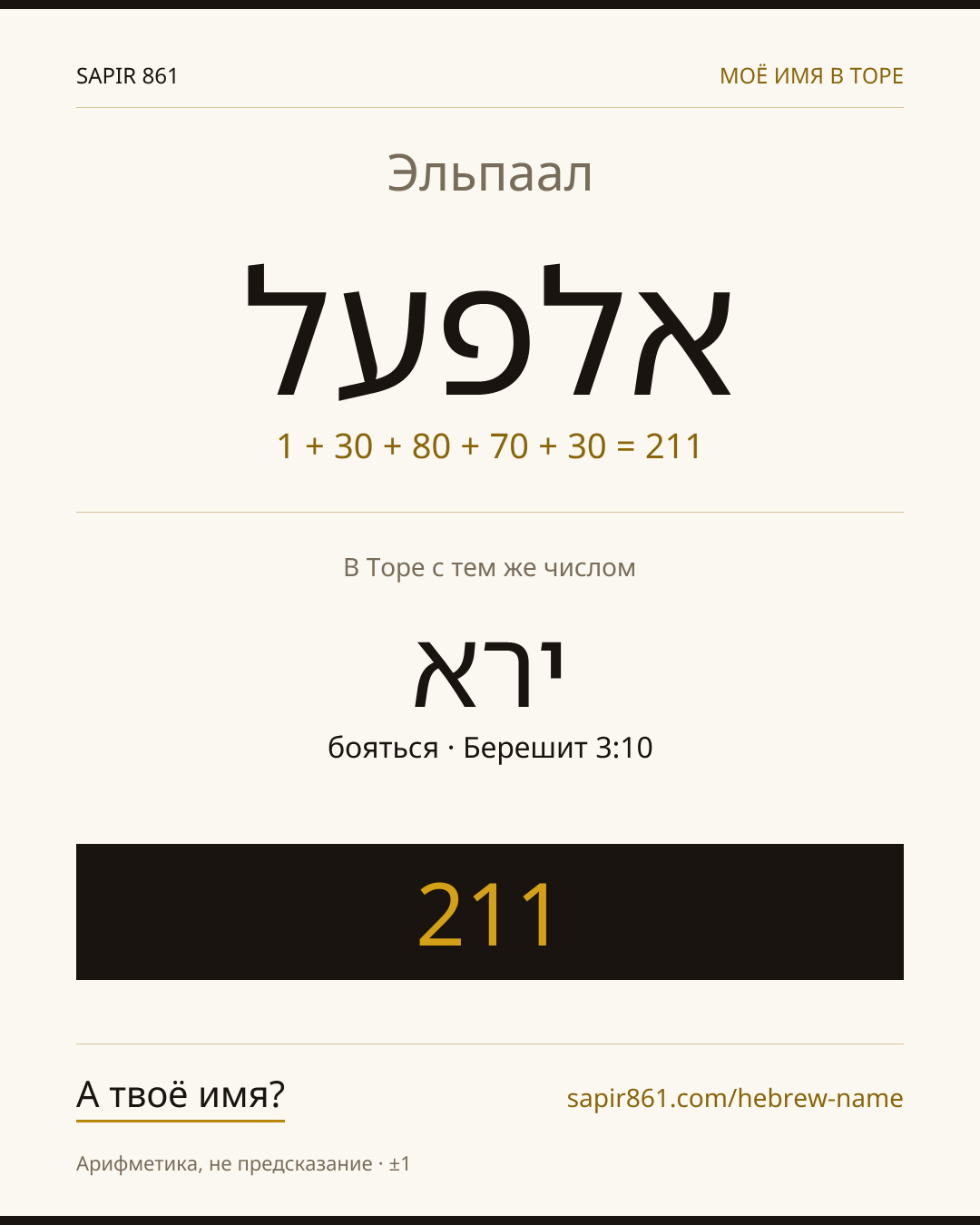 Эльпаал — אלפעל