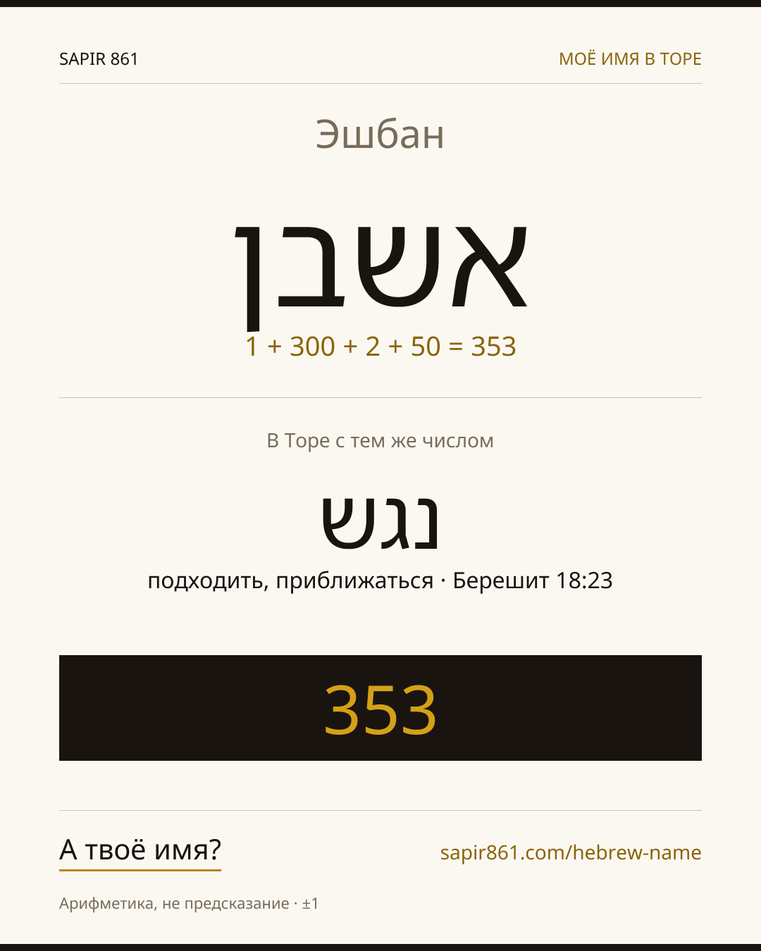 Эшбан — אשבן