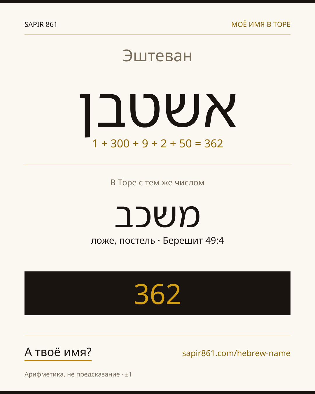 Эштеван — אשטבן