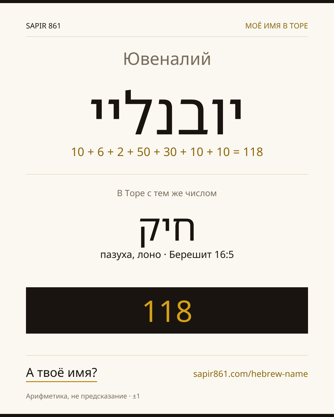Ювеналий — יובנליי