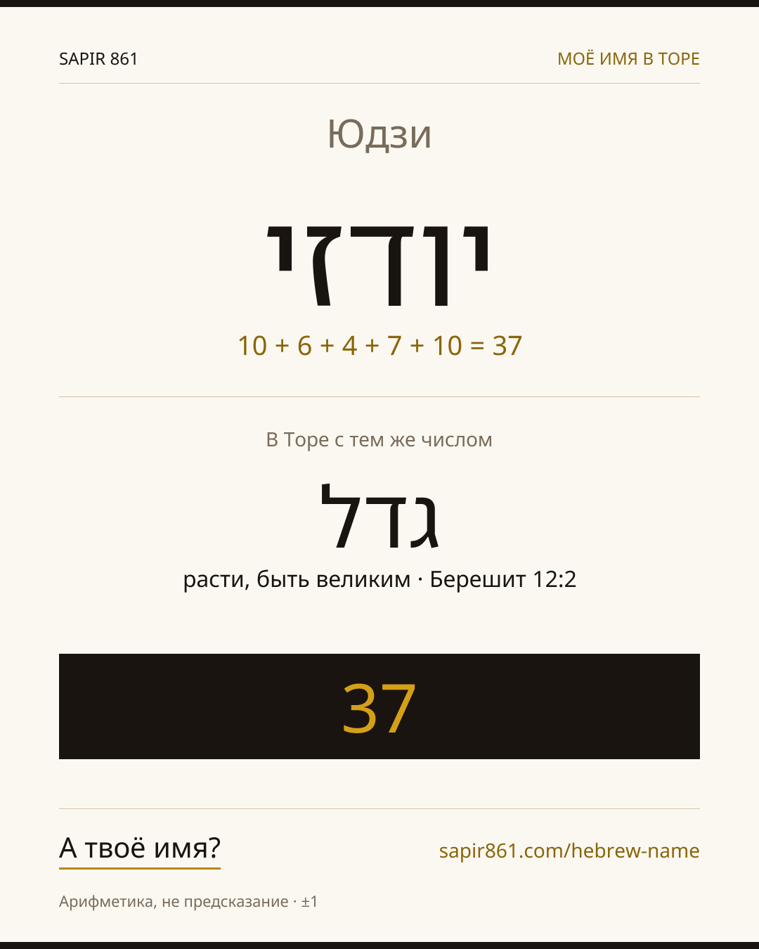 Юдзи — יודזי