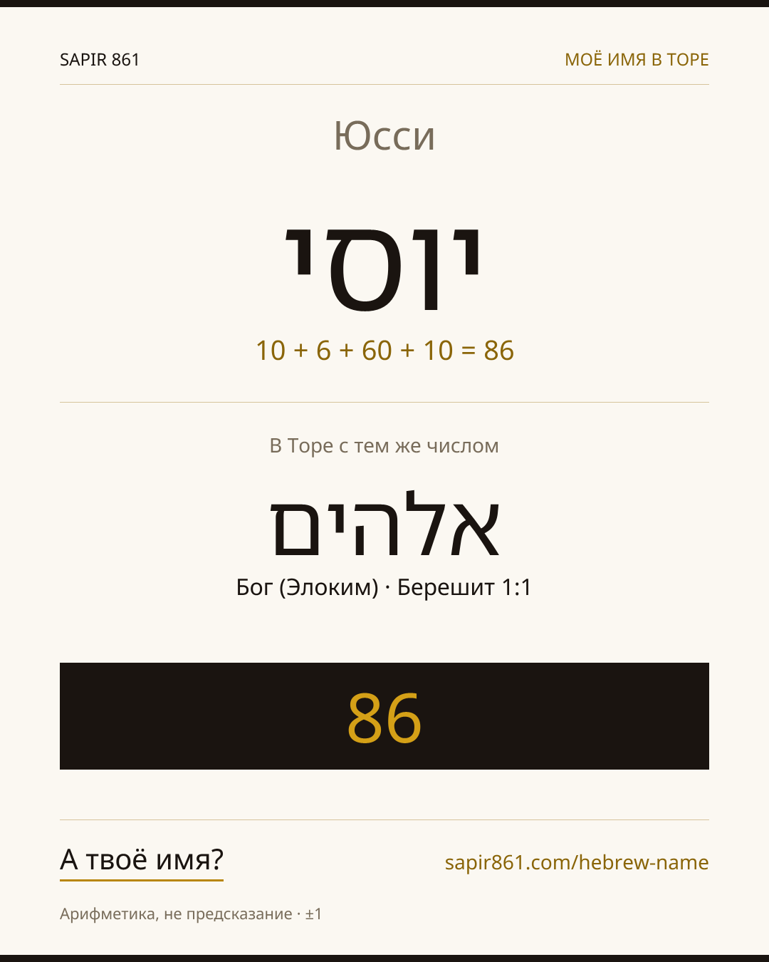 Юсси — יוסי