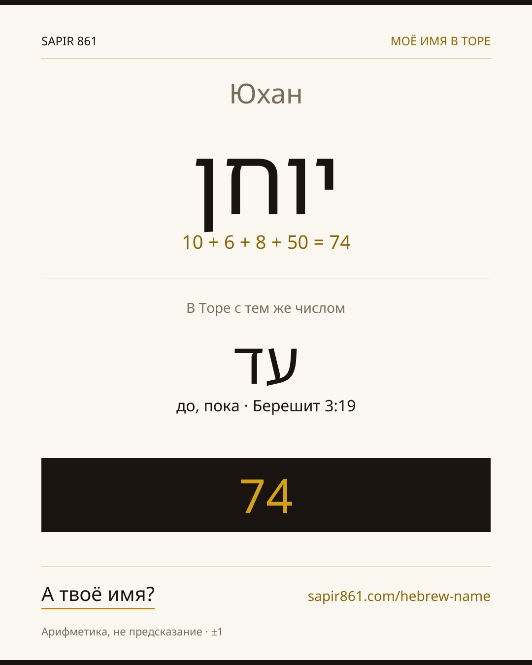 Юхан — יוחן