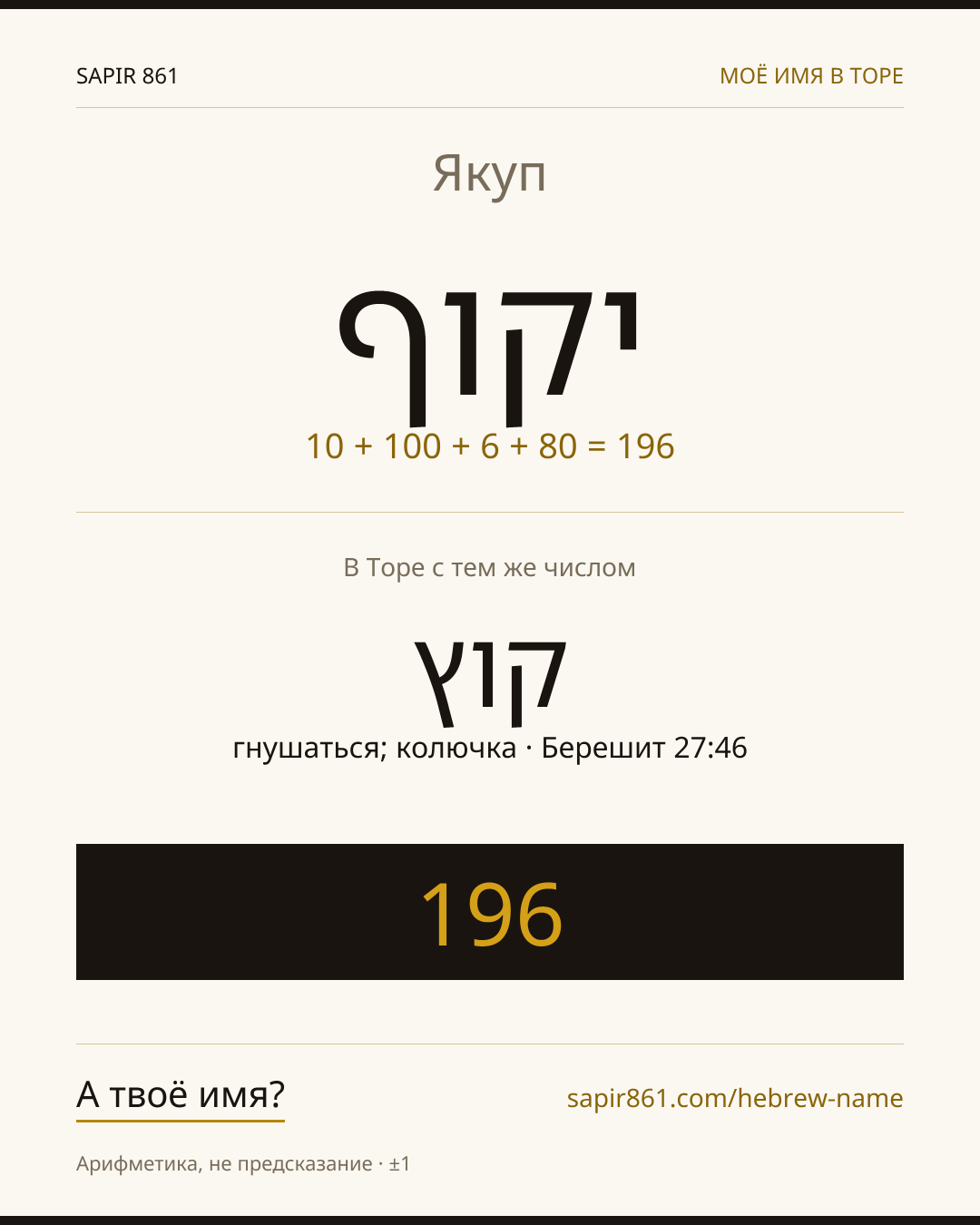 Якуп — יקוף