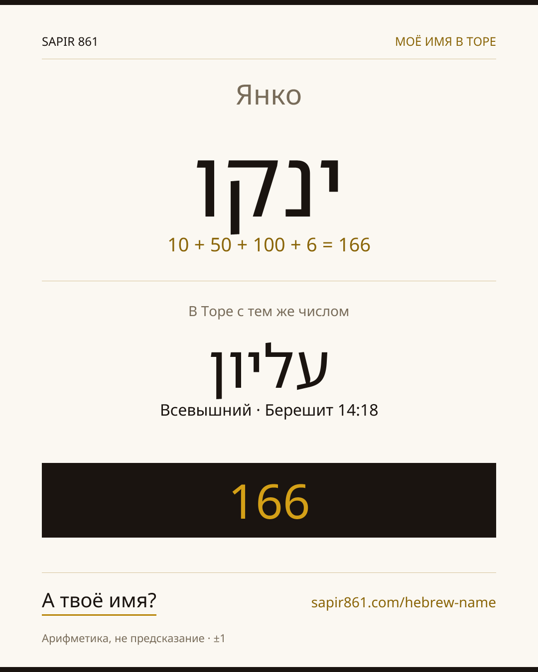 Янко — ינקו