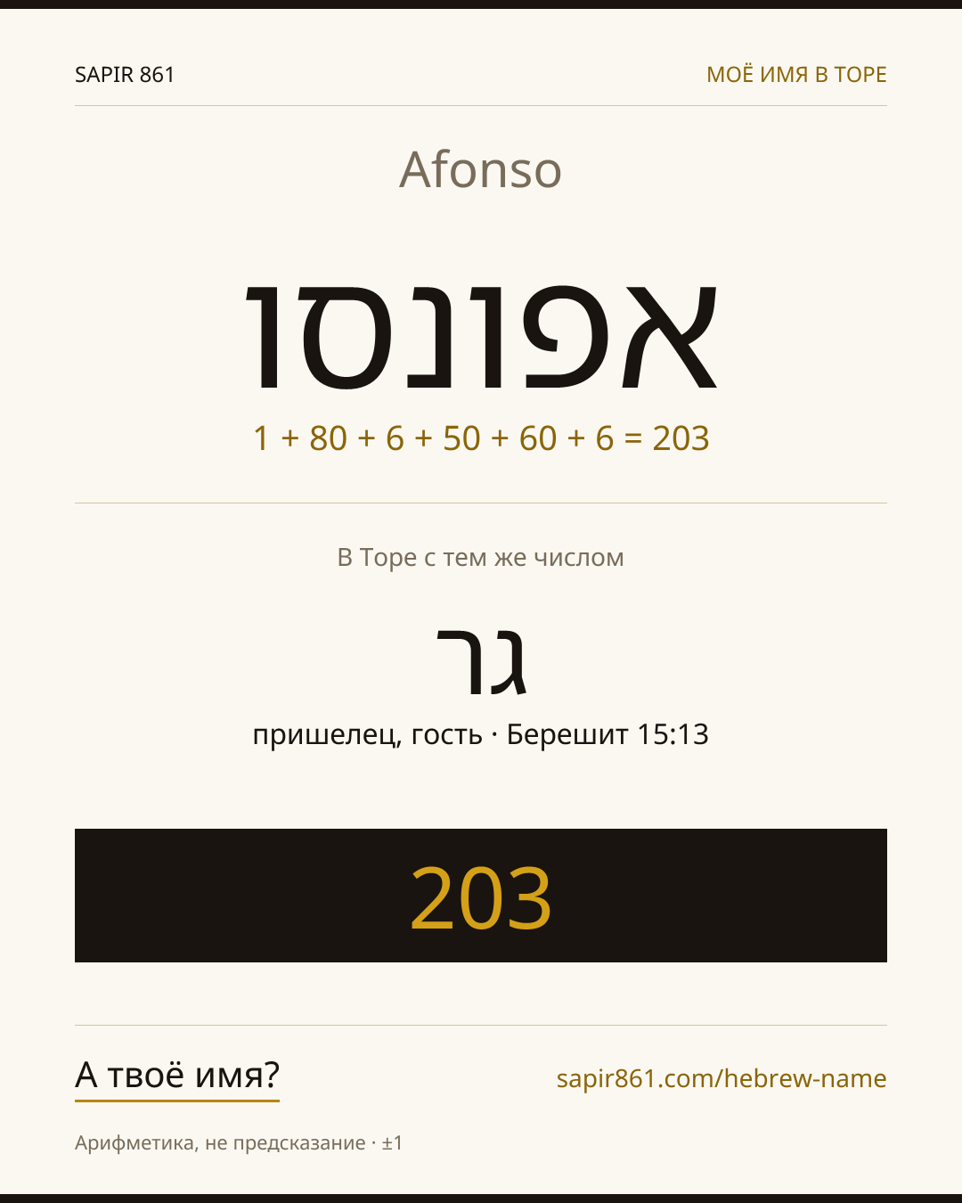 Afonso — אפונסו