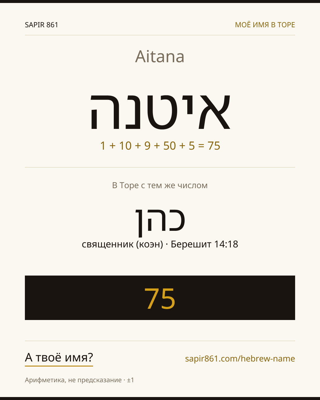 Aitana — איטנה