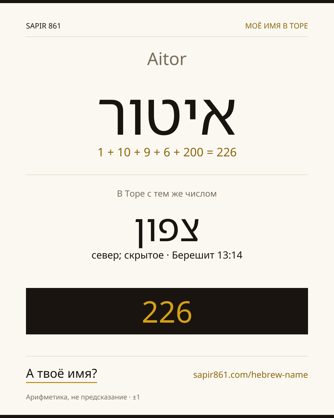 Aitor — איטור