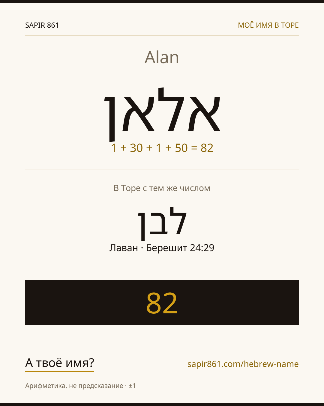 Alan — אלאן