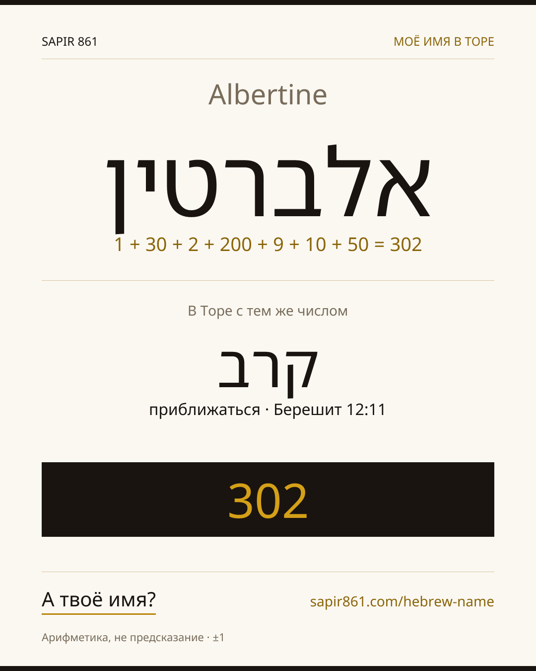 Albertine — אלברטין