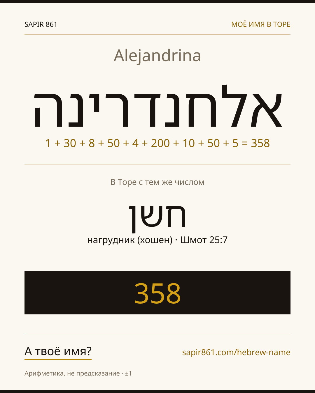 Alejandrina — אלחנדרינה
