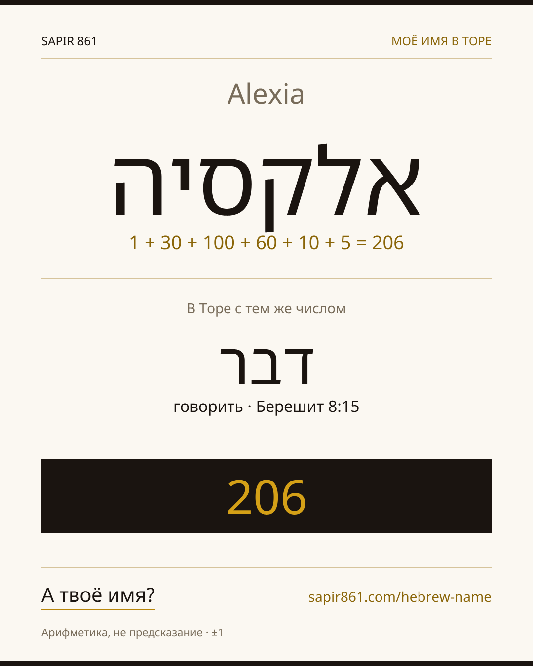 Alexia — אלקסיה