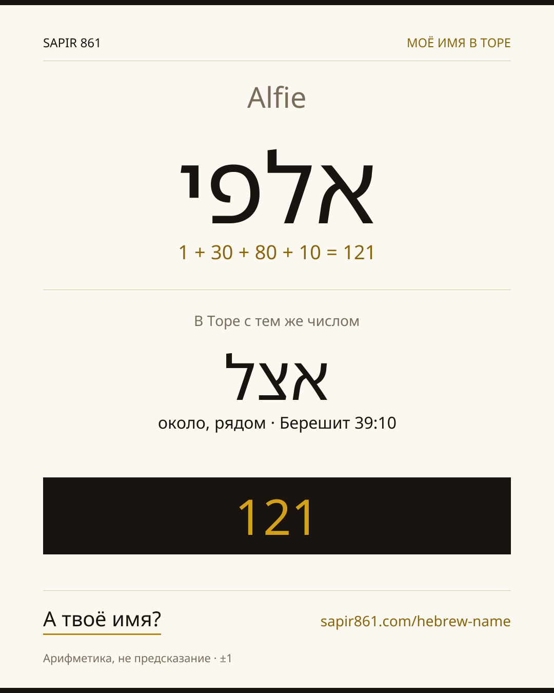 Alfie — אלפי