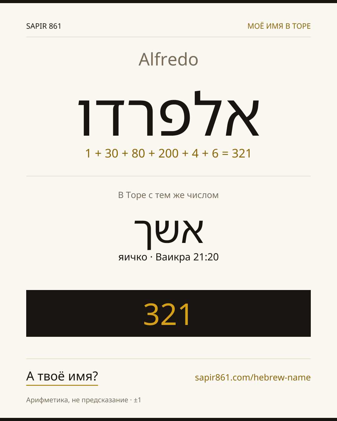 Alfredo — אלפרדו