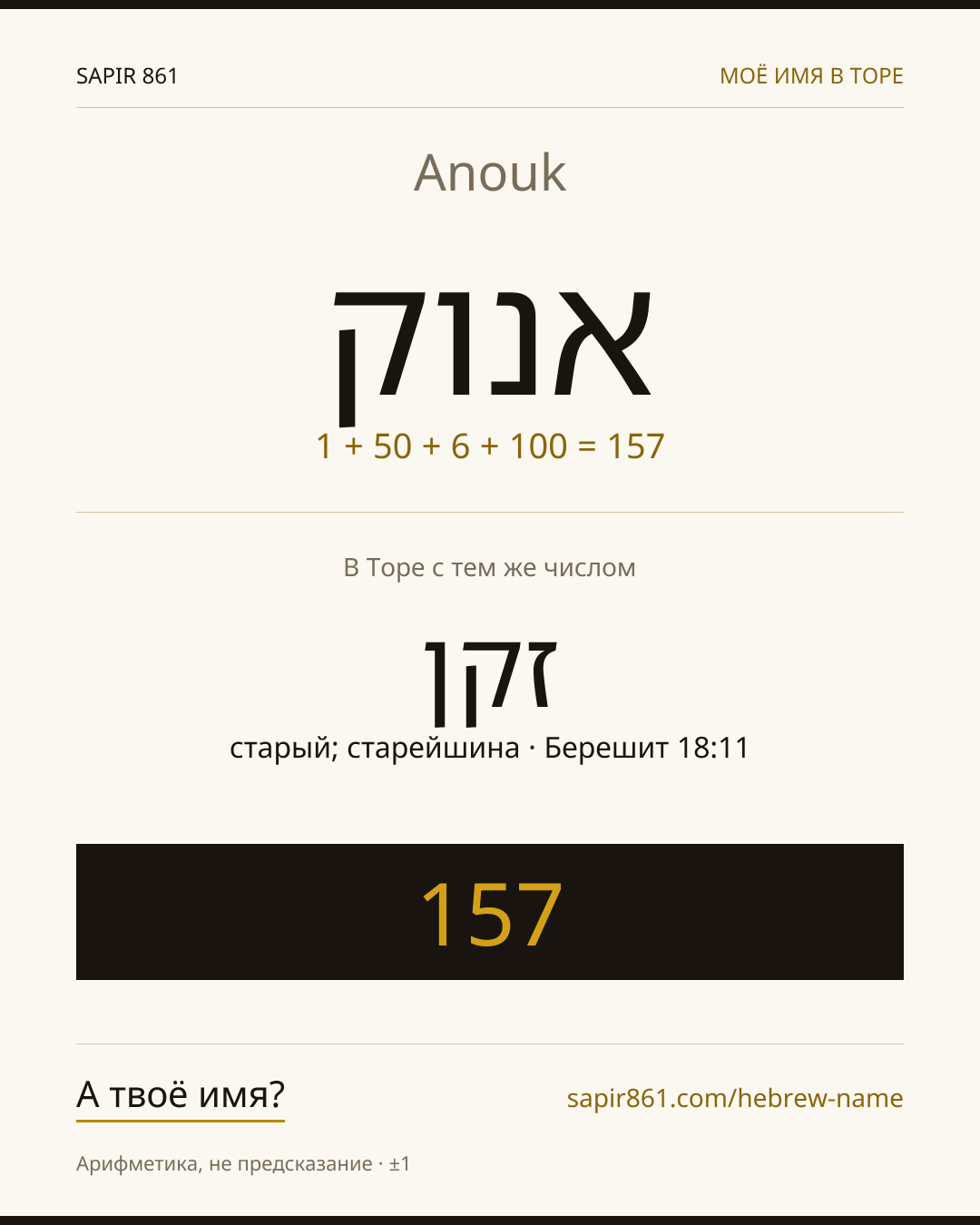 Anouk — אנוק