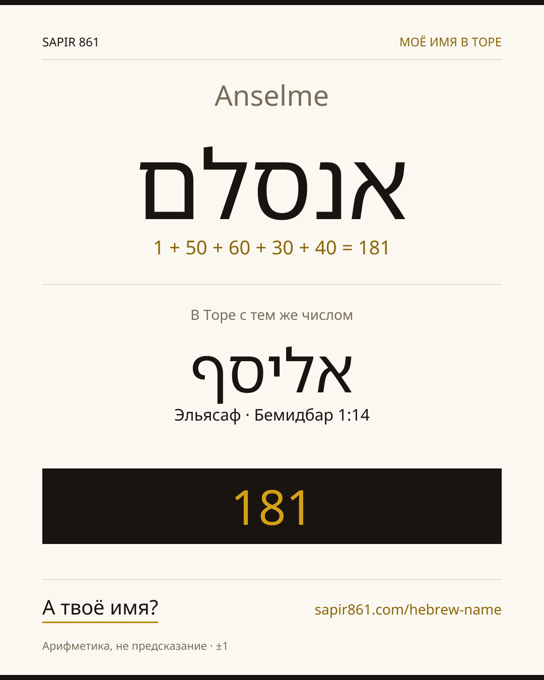 Anselme — אנסלם