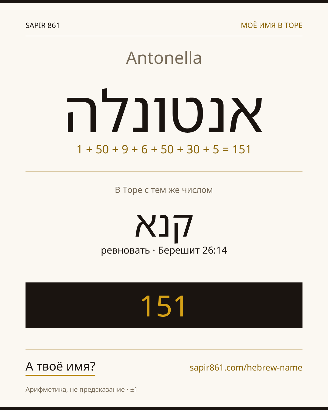 Antonella — אנטונלה