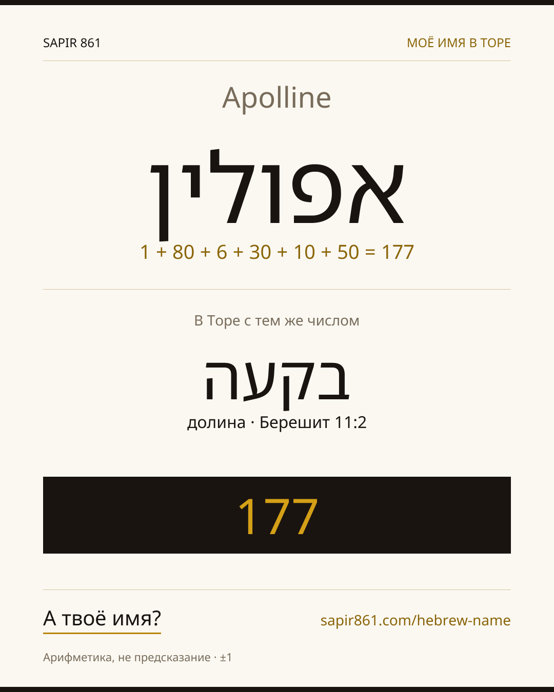 Apolline — אפולין