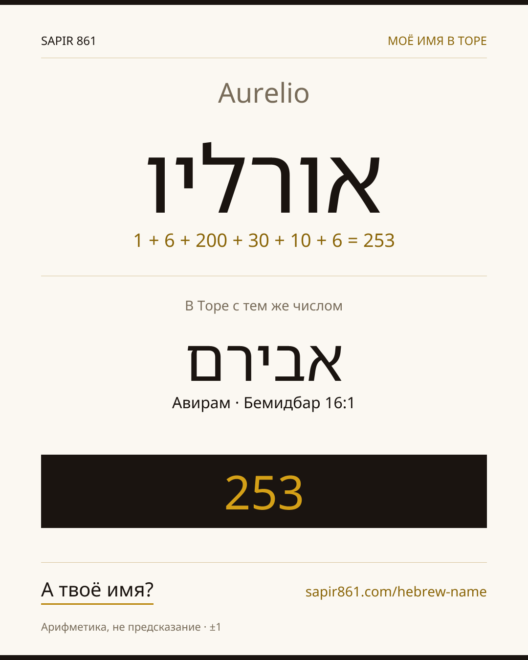 Aurelio — אורליו