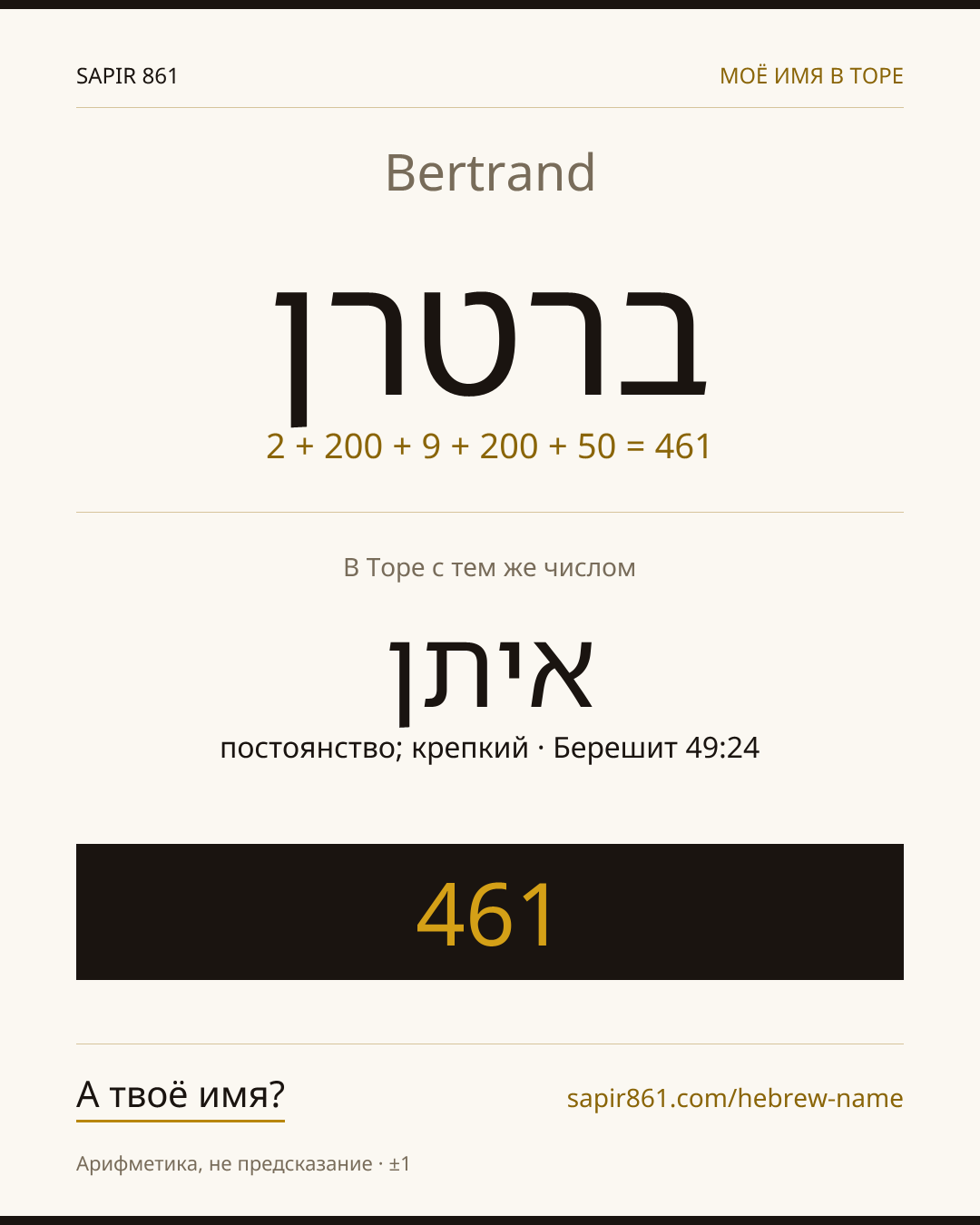 Bertrand — ברטרן