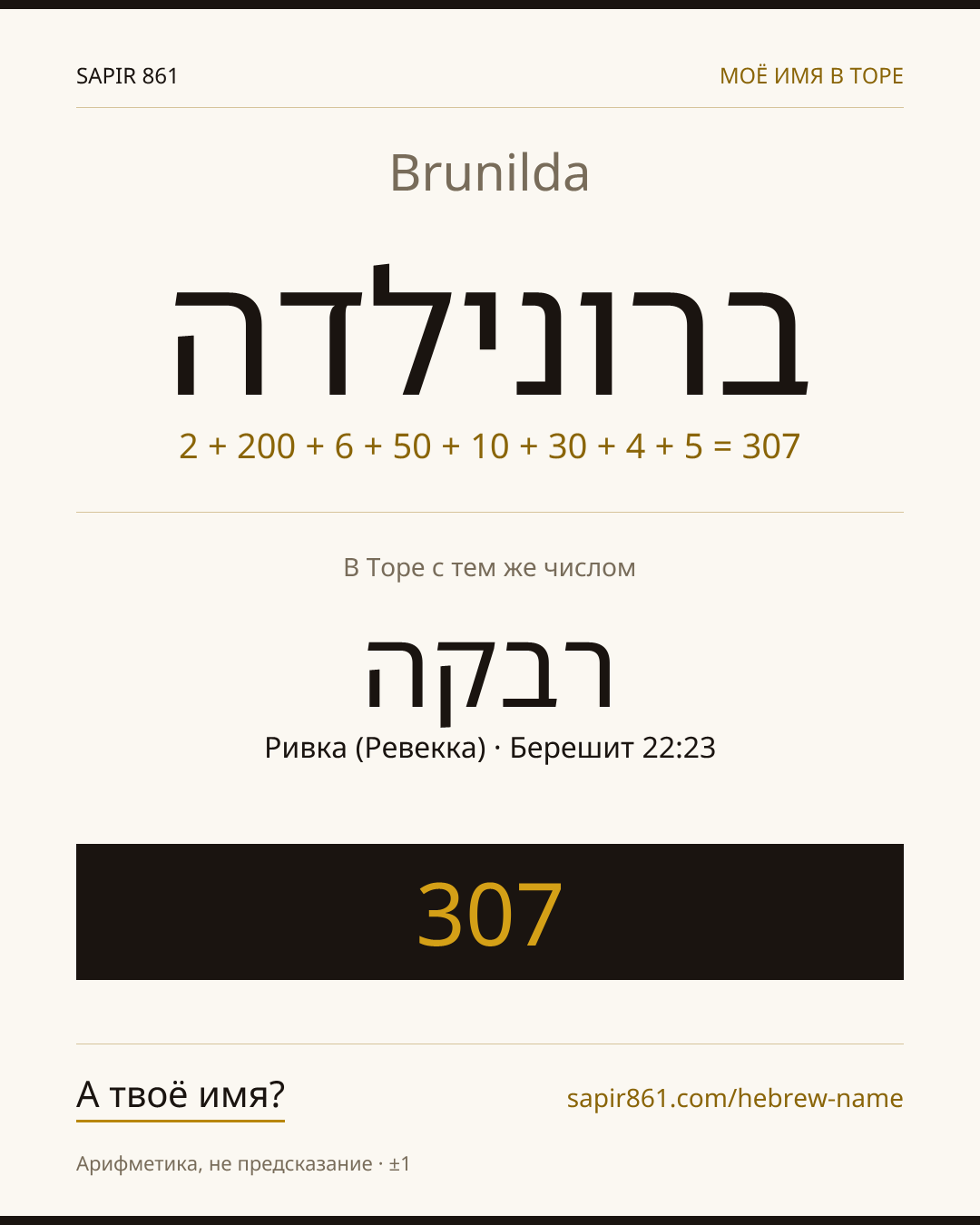 Brunilda — ברונילדה