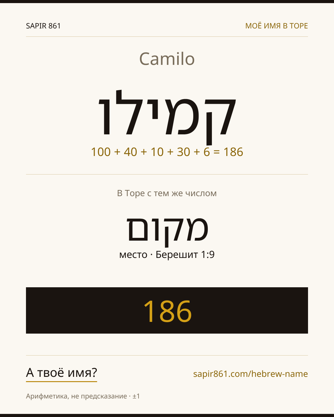 Camilo — קמילו